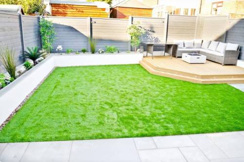 Landscaping work