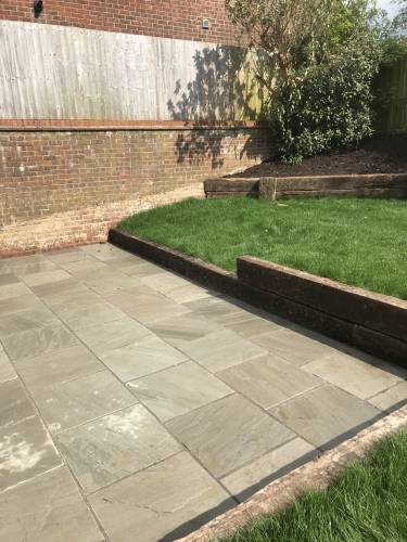 Stone paving